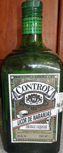 Mexican orange liquor - Controy