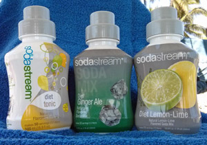 SodaStream flavors travel with us.